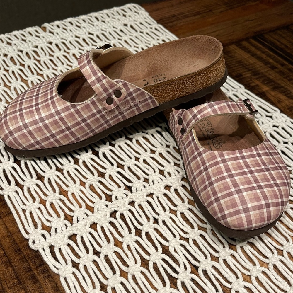 Birkenstock Plaid Mules - Picture 2 of 6